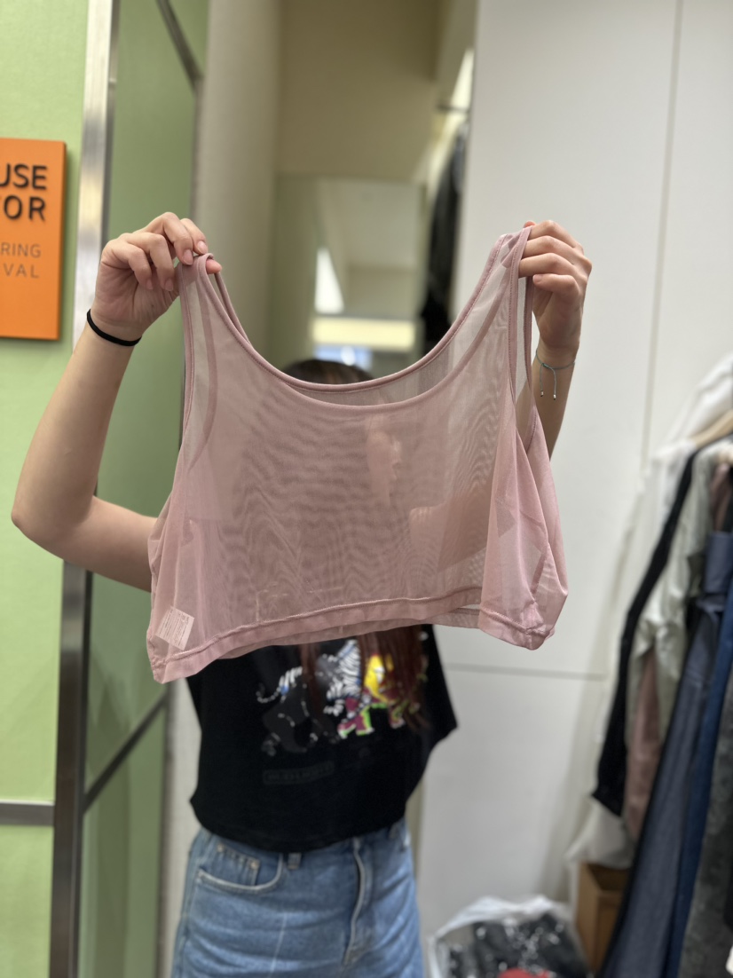 REIZ韓國直郵女裝新款時尚熱賣真品24春夏職業人氣吊帶背心REIZ吊帶/背心