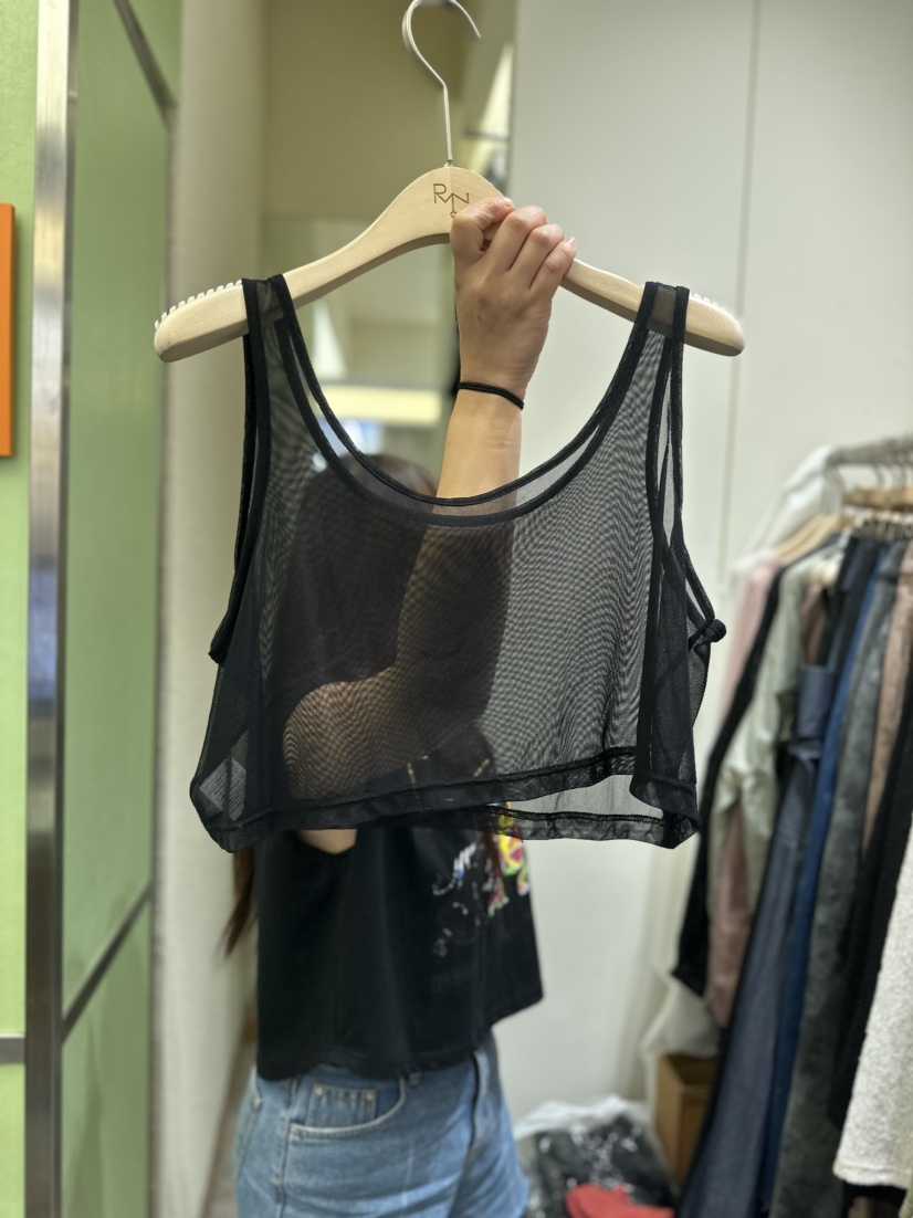 REIZ韓國直郵女裝新款時尚熱賣真品24春夏職業人氣吊帶背心REIZ吊帶/背心圖色1