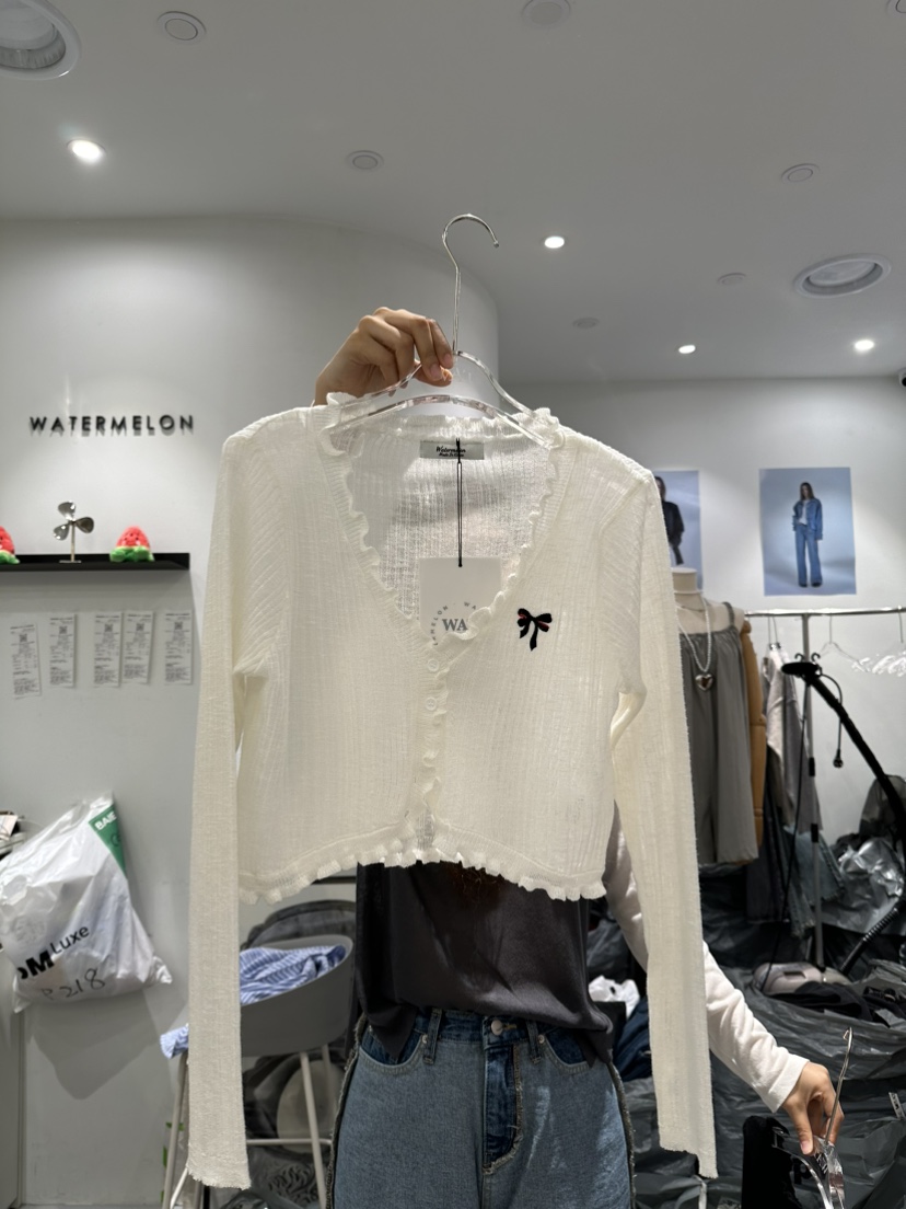 WATERMELON韓國直郵東大門代購女裝新品人氣時尚熱賣針織衫STATEMENT針織衫圖色1