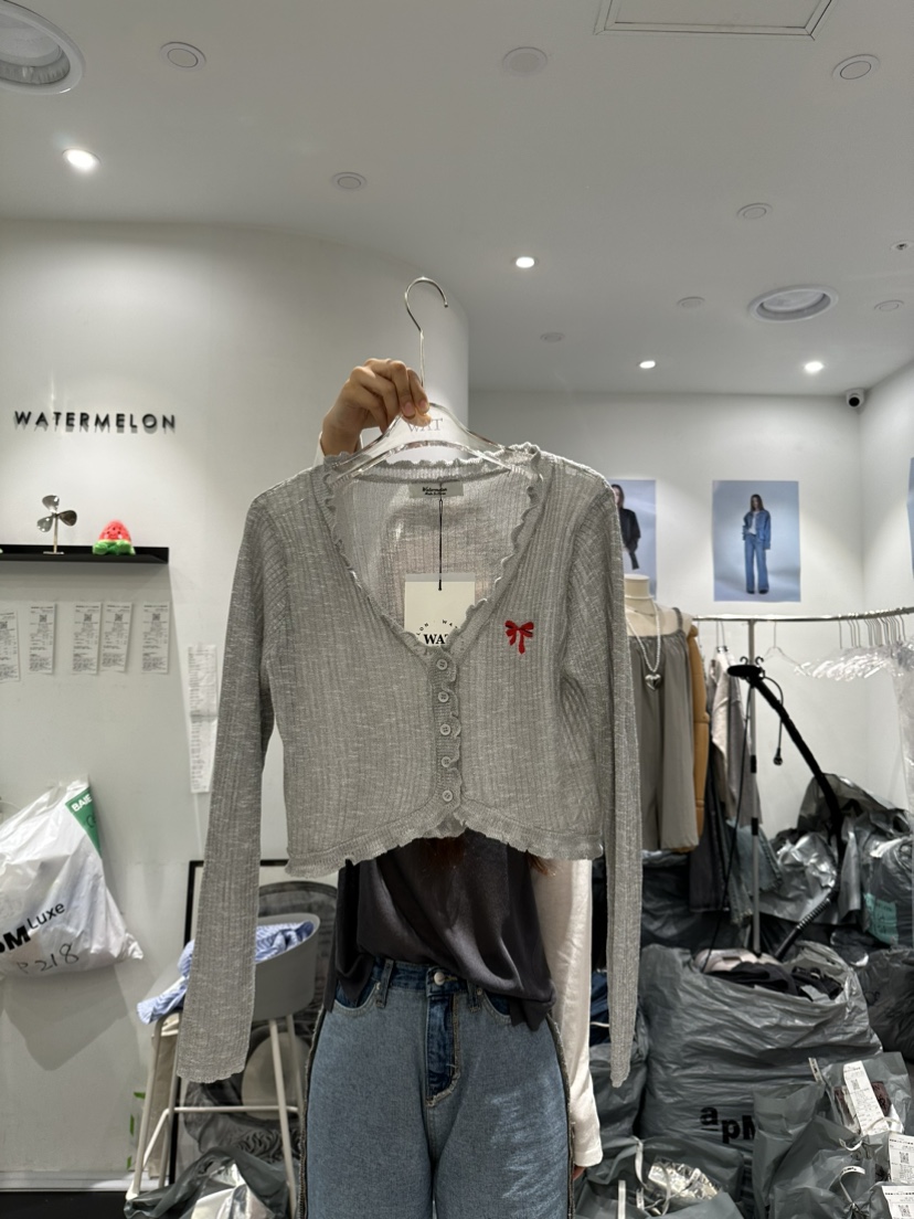 WATERMELON韓國直郵東大門代購女裝新品人氣時尚熱賣針織衫STATEMENT針織衫圖色3