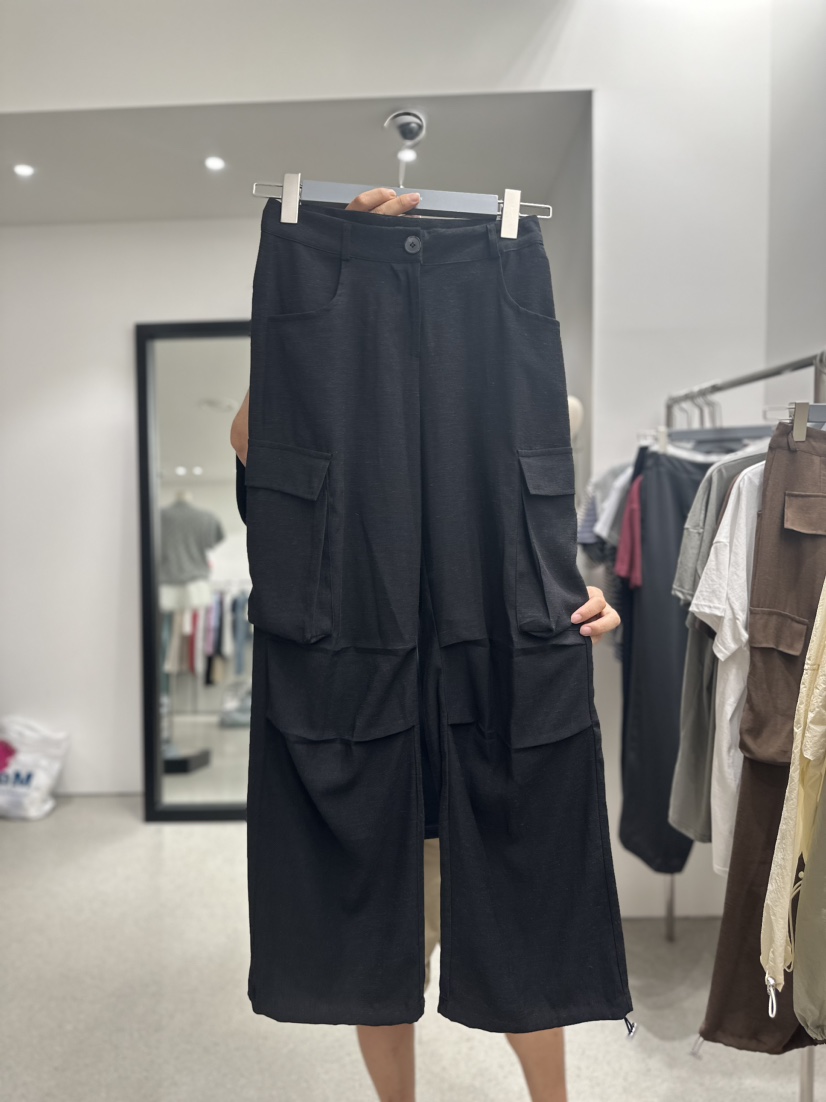 TARABY MOTION韓國直郵東大門實拍女裝新款24春夏休閑褲TARABY MOTION休閑褲圖色2