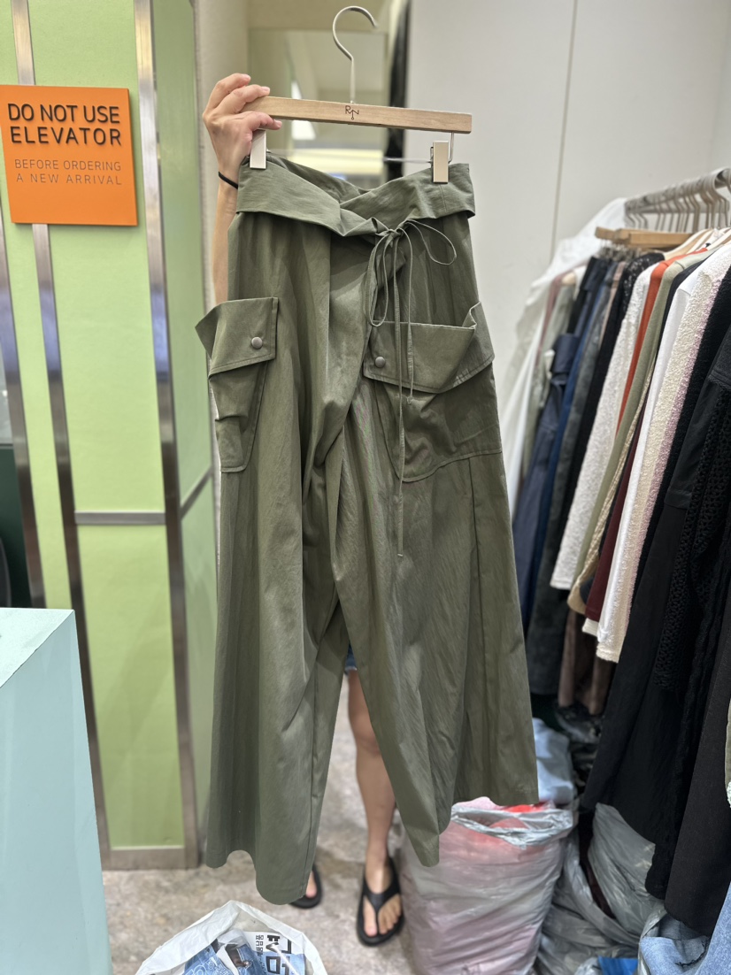 REIZ韓國直郵女裝新款熱賣休閑職業推薦真品24春夏休閑褲REIZ休閑褲圖色1