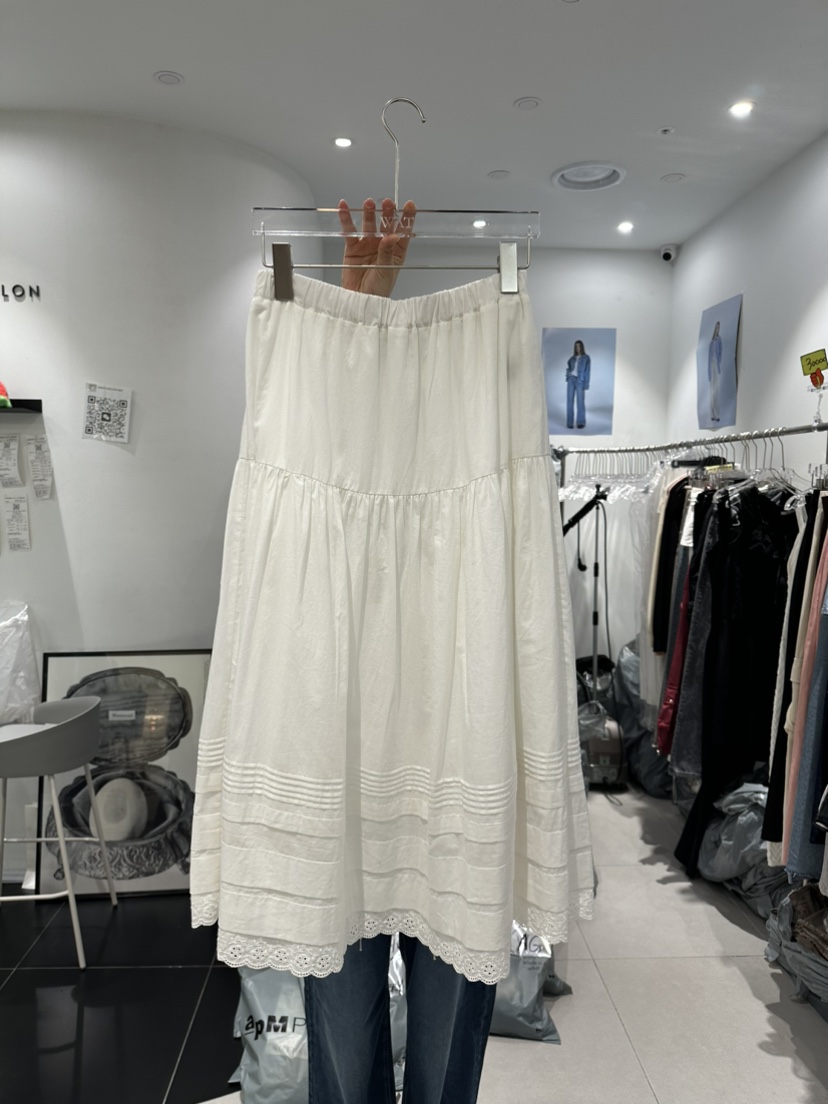 WATERMELON韓國直郵女裝新款時尚24春夏職業真品推薦長裙STATEMENT長裙圖色1