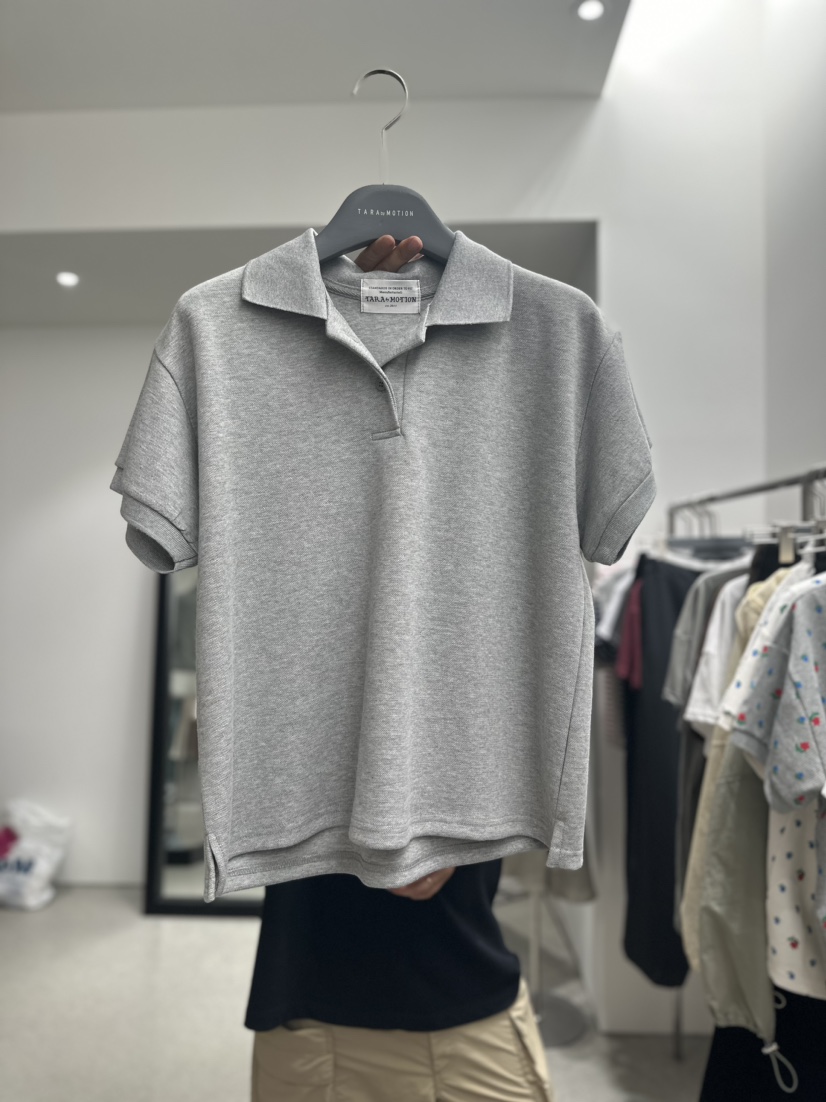 TARABY MOTION直郵韓國代購女裝新款職業24春夏推薦休閑T恤TARABY MOTIONT恤圖色3