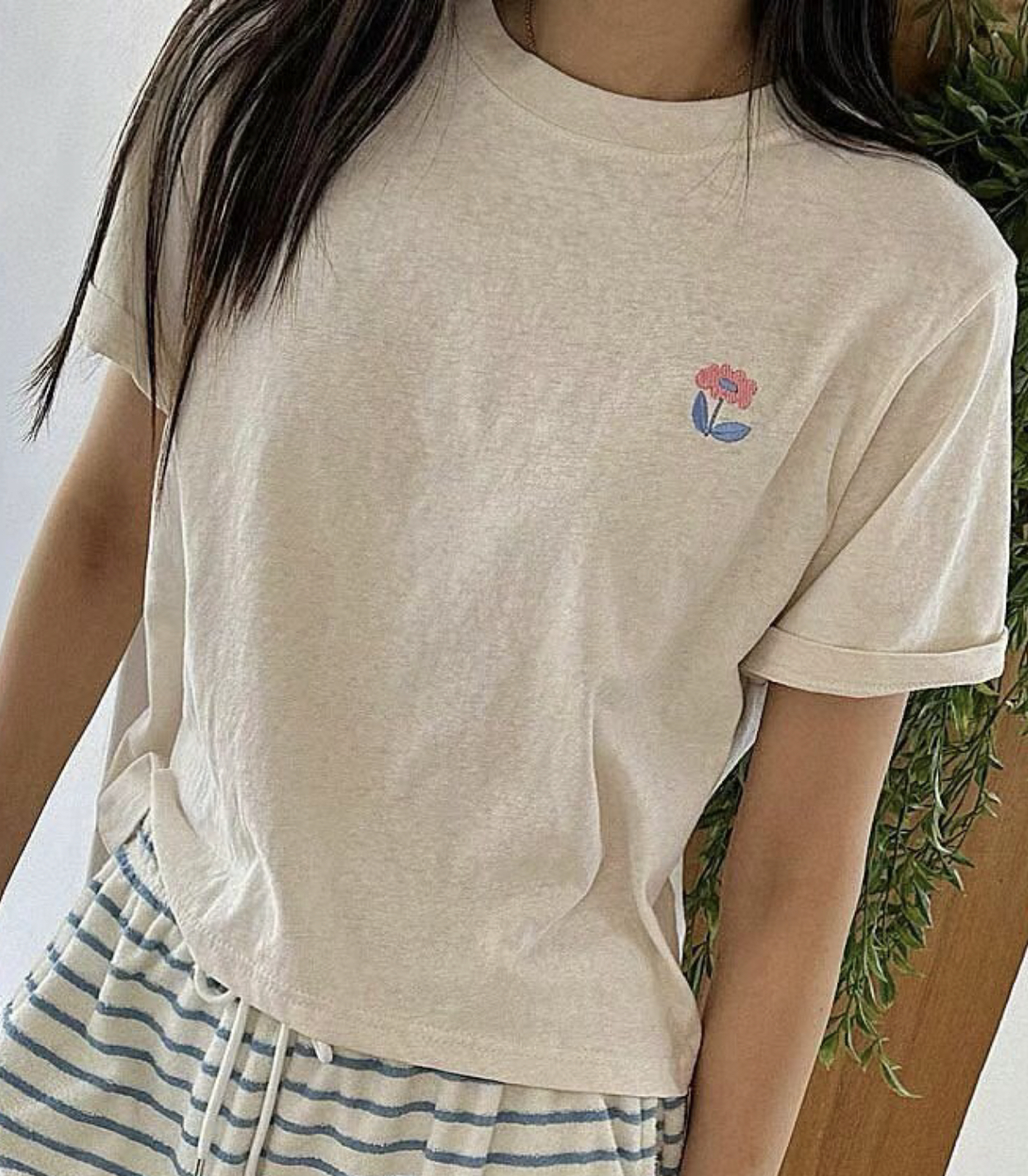 ANN DIANA韓國直郵東大門實拍女裝新款時尚休閑人氣推薦T恤ANN DIANAT恤圖色2