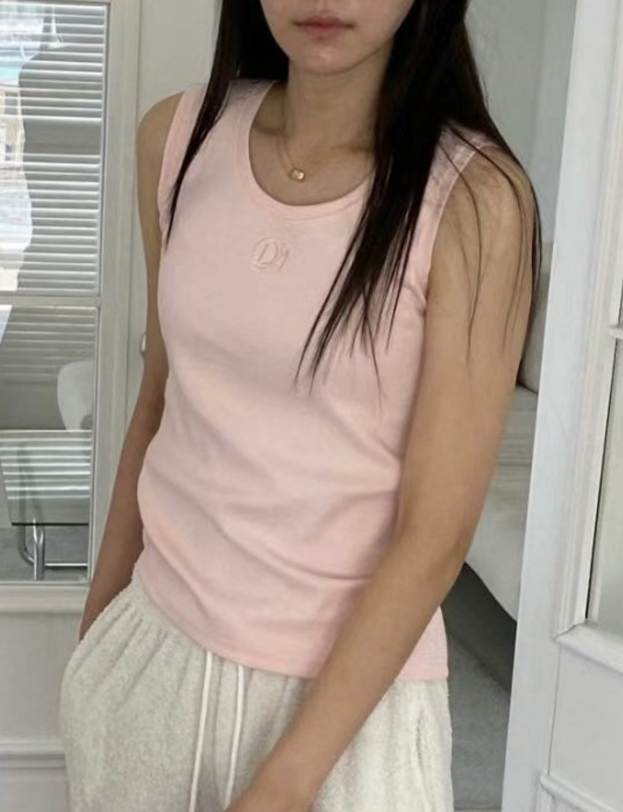 ANN DIANA韓國直郵東大門代購女裝新品休閑時尚24春夏吊帶背心ANN DIANA吊帶/背心圖色4