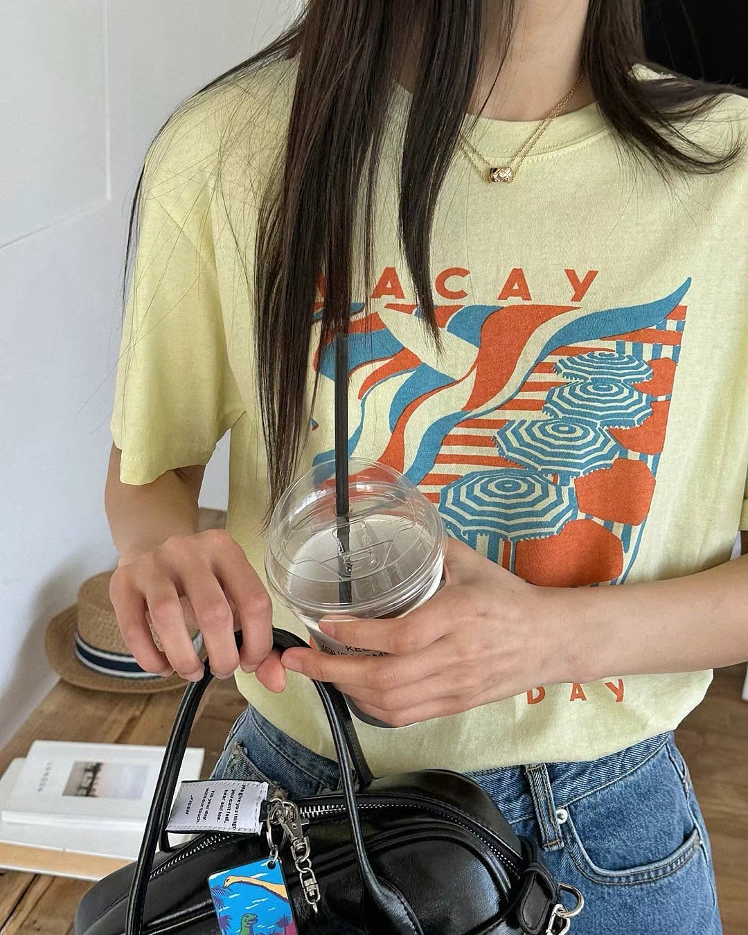ANN DIANA韓國直郵女裝新品推薦休閑真品熱賣職業時尚人氣T恤ANN DIANAT恤