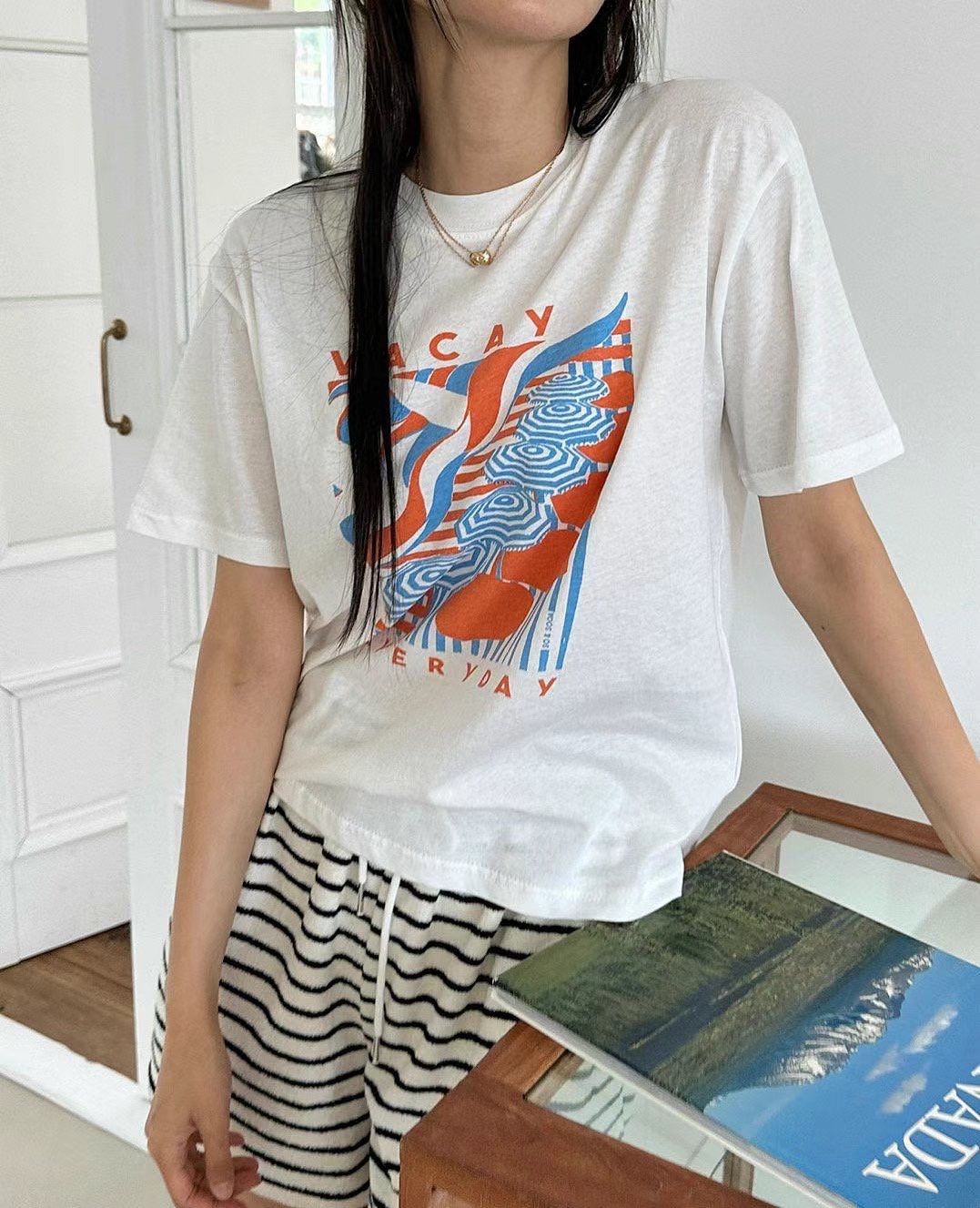 ANN DIANA韓國直郵女裝新品推薦休閑真品熱賣職業時尚人氣T恤ANN DIANAT恤