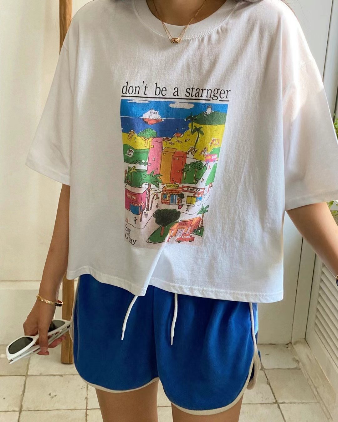ANN DIANA韓國直郵東大門代購女裝新品職業熱賣休閑推薦T恤ANN DIANAT恤