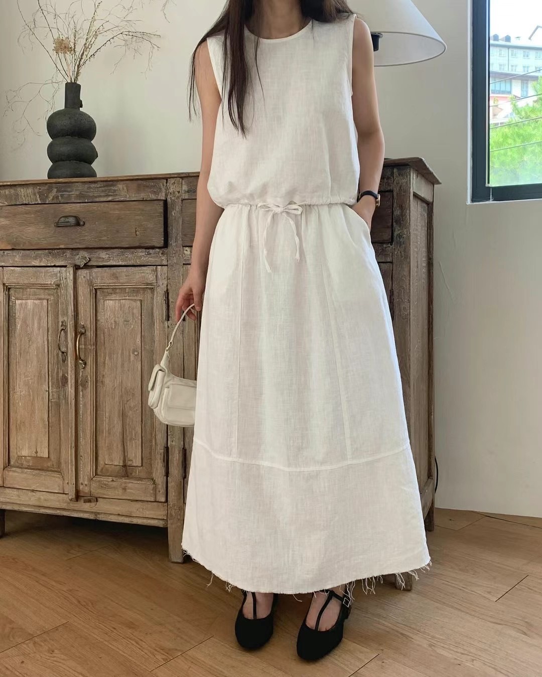 UNCOVER直郵韓國代購女裝新品推薦時尚休閑職業24春夏套裝UNCOVER套裝圖色1