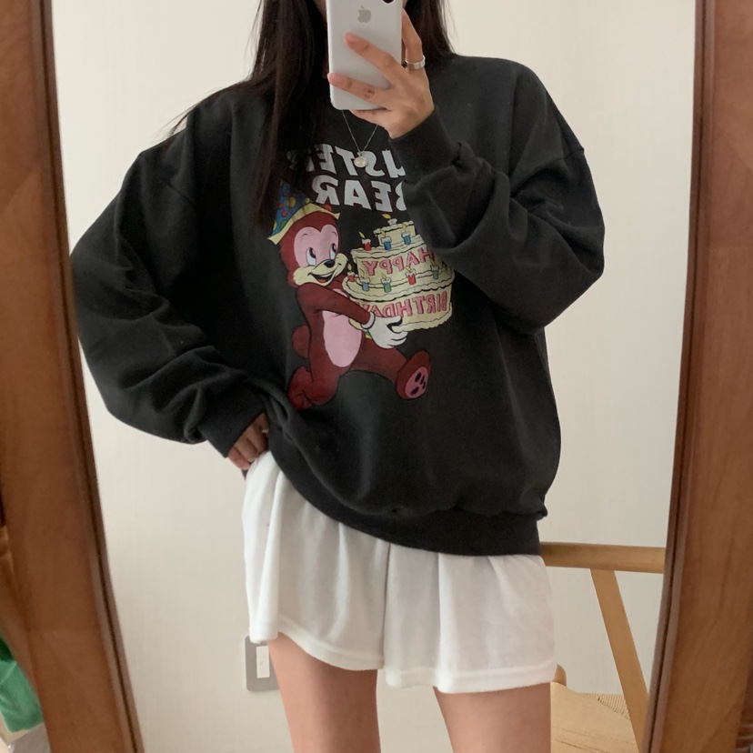 FROMJINI韓國直郵女裝新款推薦人氣職業時尚熱賣真品休閑衛衣FROMJINI衛衣