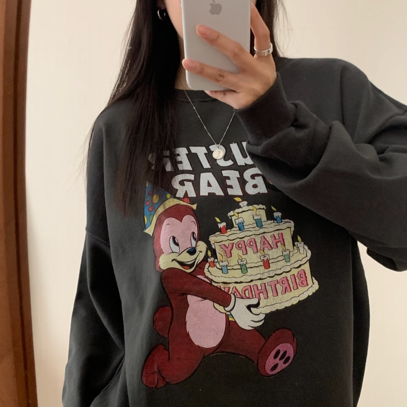 FROMJINI韓國直郵女裝新款推薦人氣職業時尚熱賣真品休閑衛衣FROMJINI衛衣