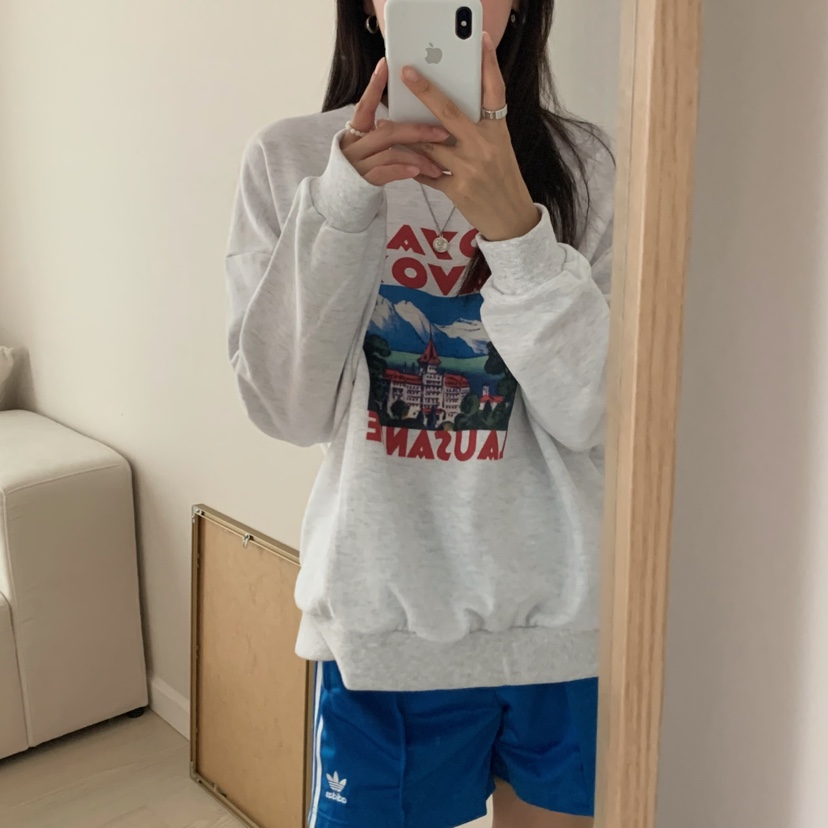 FROMJINI韓國直郵女裝新品休閑時尚職業真品推薦人氣24春夏衛衣FROMJINI衛衣
