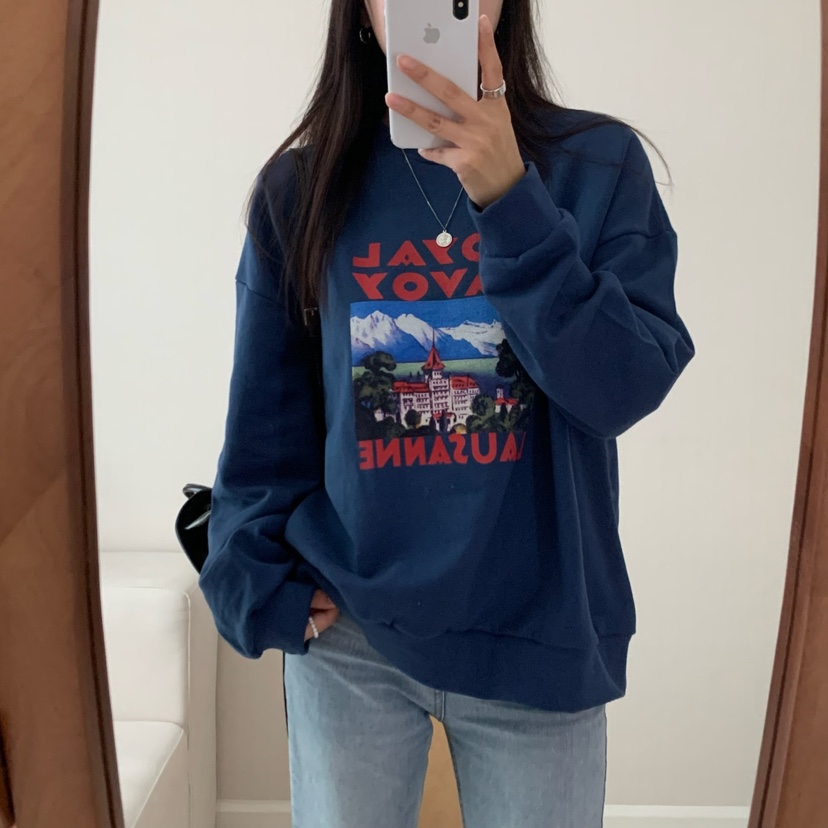 FROMJINI韓國直郵女裝新品休閑時尚職業真品推薦人氣24春夏衛衣FROMJINI衛衣