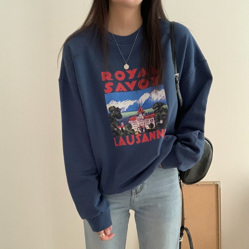 FROMJINI韓國直郵女裝新品休閑時尚職業真品推薦人氣24春夏衛衣FROMJINI衛衣