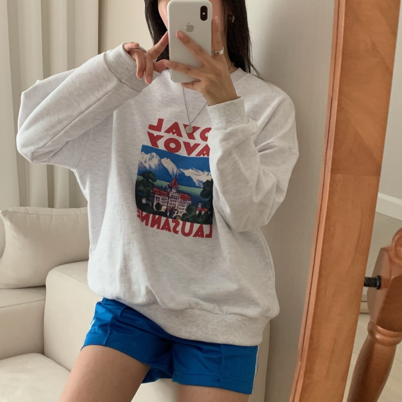 FROMJINI韓國直郵女裝新品休閑時尚職業真品推薦人氣24春夏衛衣FROMJINI衛衣