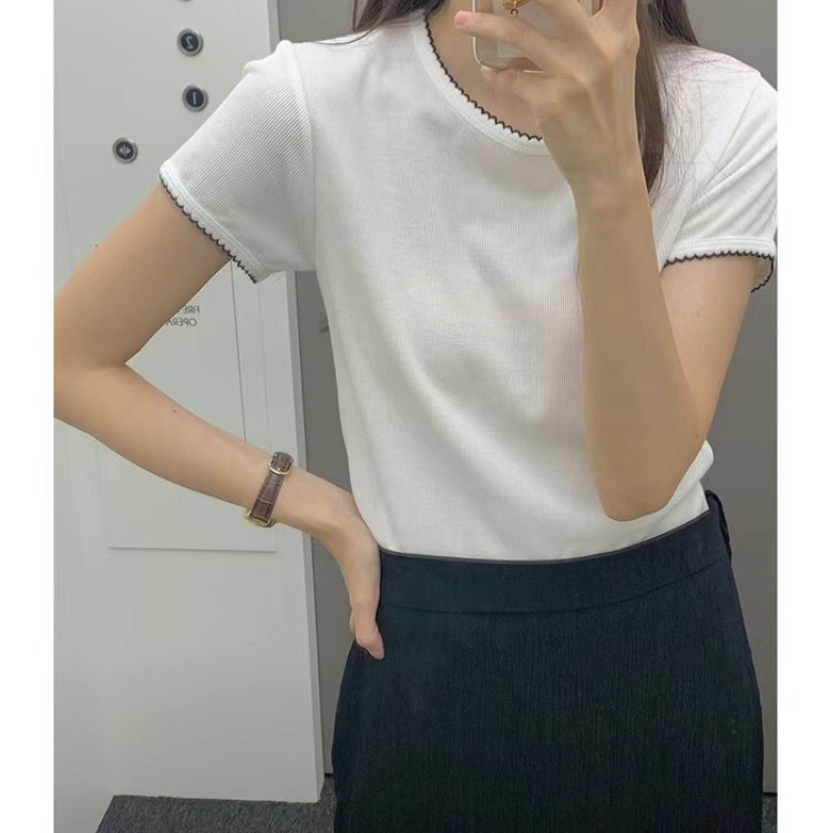 RAY_COMPANY韓國直郵女士新品真品休閑時尚24秋夏推薦T恤RAY_COMPANYT恤