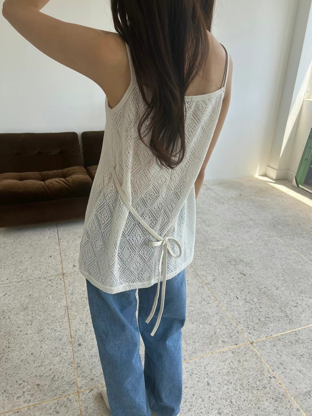 RAY_COMPANY韓國直郵東大門代購女裝新款24秋夏熱賣吊帶背心RAY_COMPANY吊帶/背心
