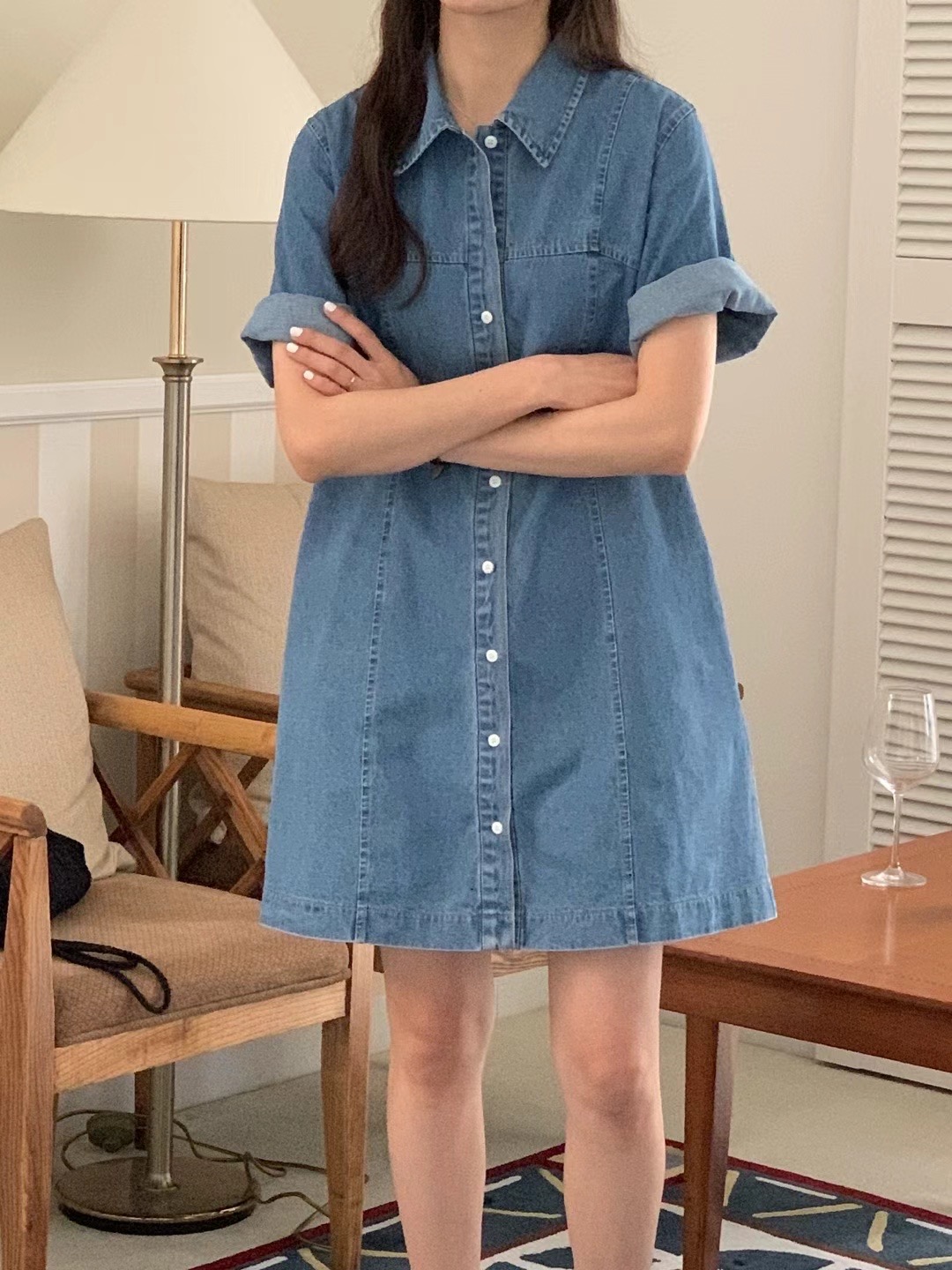 RAY_COMPANY韓國直郵東大門實拍女士新款時尚真品休閑連衣裙RAY_COMPANY連衣裙