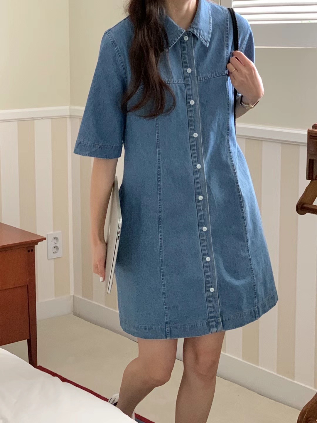 RAY_COMPANY韓國直郵東大門實拍女士新款時尚真品休閑連衣裙RAY_COMPANY連衣裙