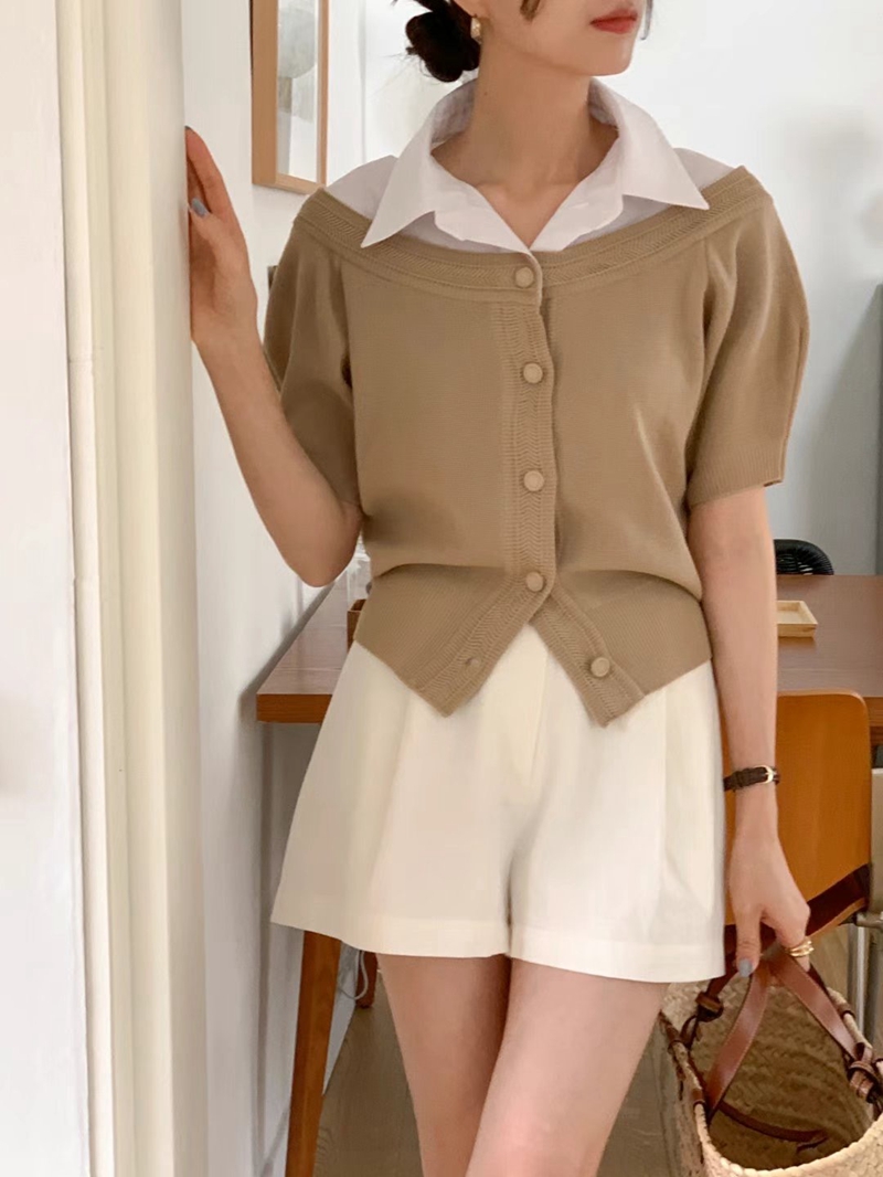 MAYONEZ-마요네즈-T韓國直郵東大門實拍女裝新品熱賣針織衫MAYONEZ針織衫圖色2