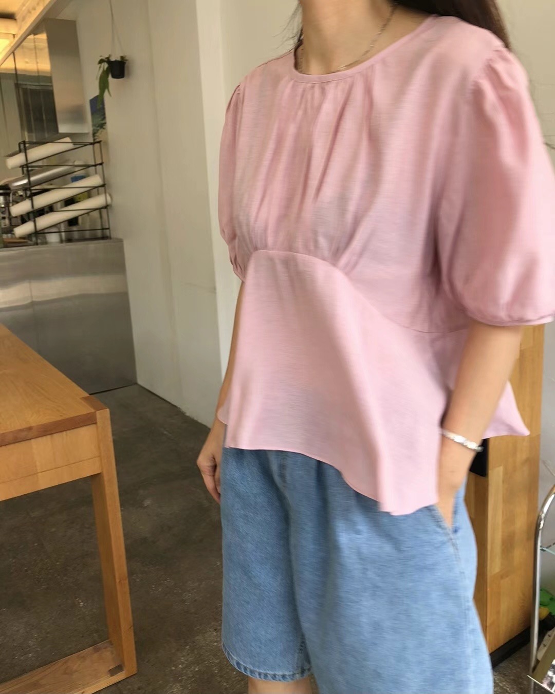 RAY_COMPANY韓國直郵東大門實拍女裝新款時尚休閑襯衫蕾絲衫RAY_COMPANY襯衫/蕾絲衫