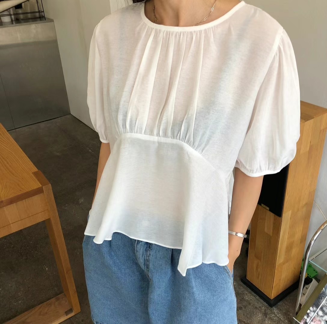 RAY_COMPANY韓國直郵東大門實拍女裝新款時尚休閑襯衫蕾絲衫RAY_COMPANY襯衫/蕾絲衫圖色2