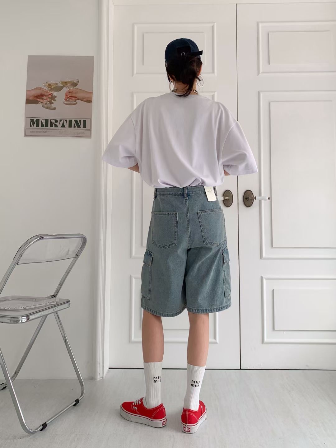 OH YEAH韓國直郵女裝新款24春夏真品熱賣職業人氣休閑短褲OH YEAH短褲