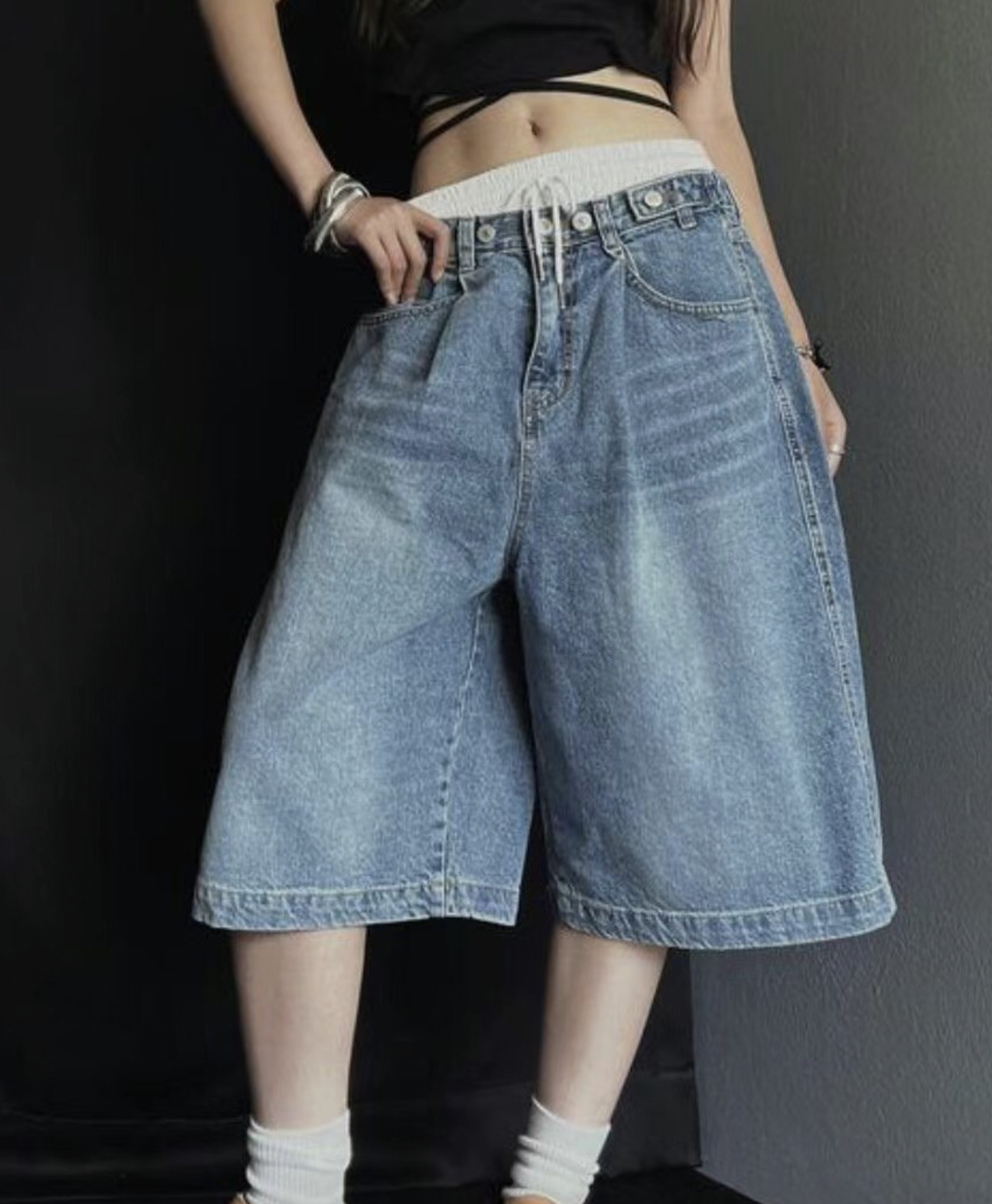 LVC韓國直郵女裝新品24春夏熱賣推薦時尚休閑真品人氣短褲L_V_C短褲