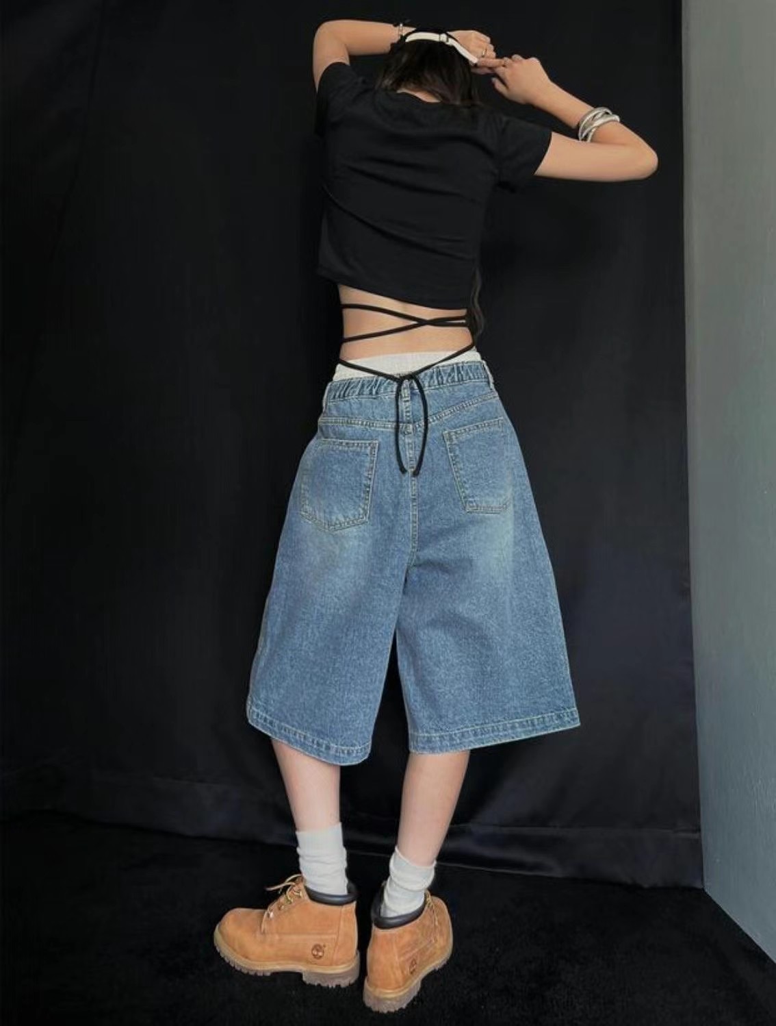 LVC韓國直郵女裝新品24春夏熱賣推薦時尚休閑真品人氣短褲L_V_C短褲