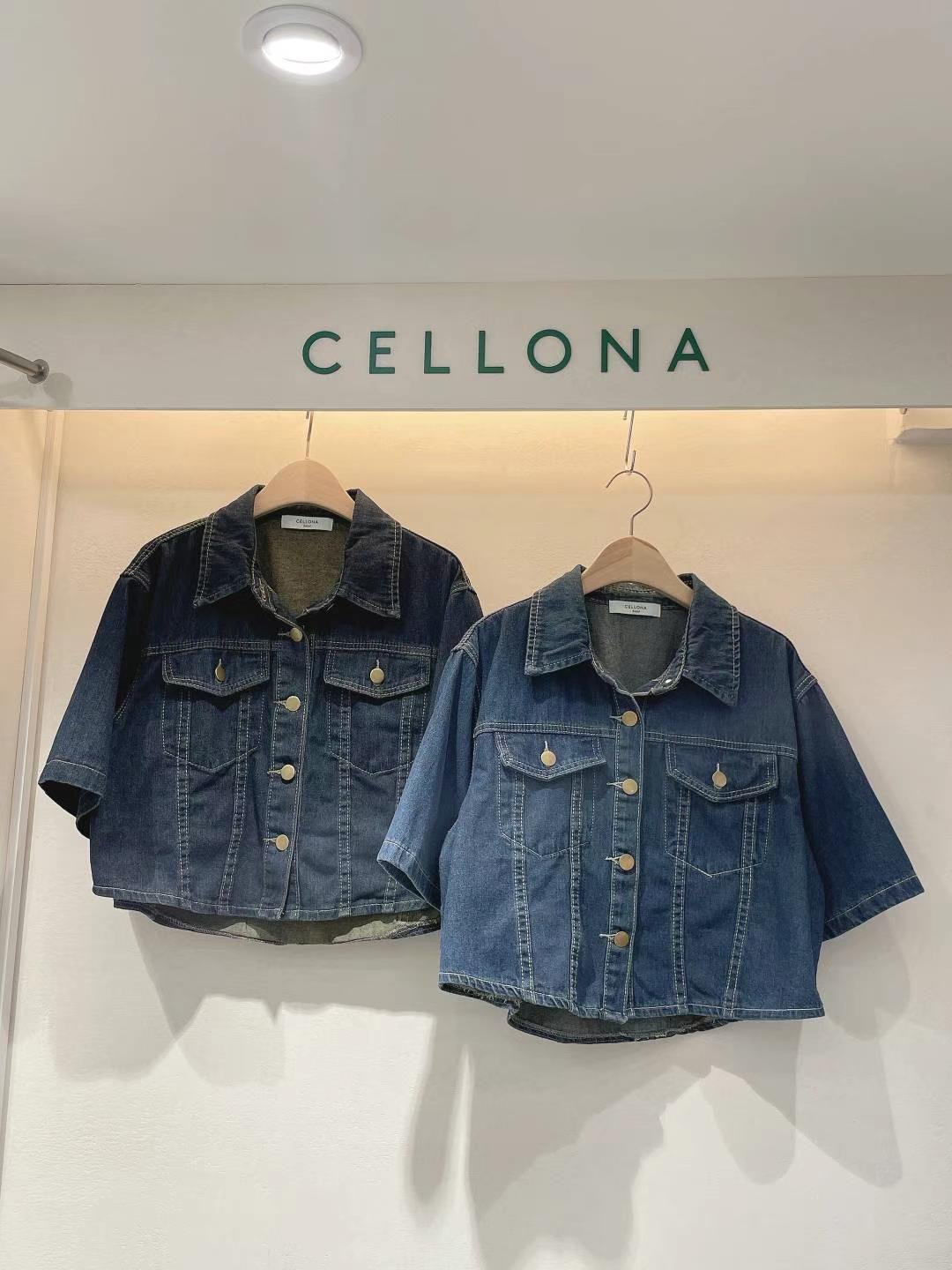 CELLONA韓國直郵東大門實拍女裝新品職業推薦時尚熱賣人氣夾克CELLONA夾克