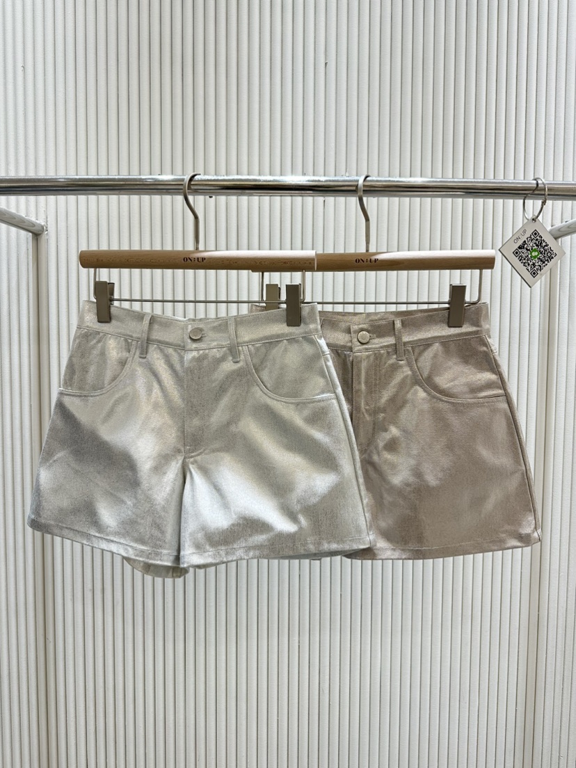 ON:UP韓國直郵女裝新品職業熱賣時尚推薦人氣真品24春夏短褲ON:UP短褲圖色2左二色