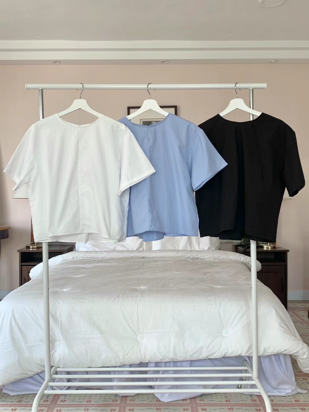 KIMFASHION韓國直郵女裝新品時尚熱賣24春夏推薦襯衫蕾絲衫KIMFASHION襯衫/蕾絲衫圖色2左二色