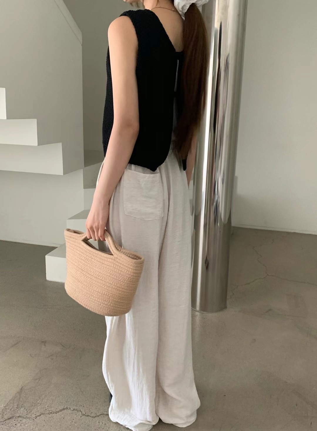 NEARAND韓國直郵東大門實拍女裝新款時尚真品24春夏人氣馬甲NEARAND馬甲