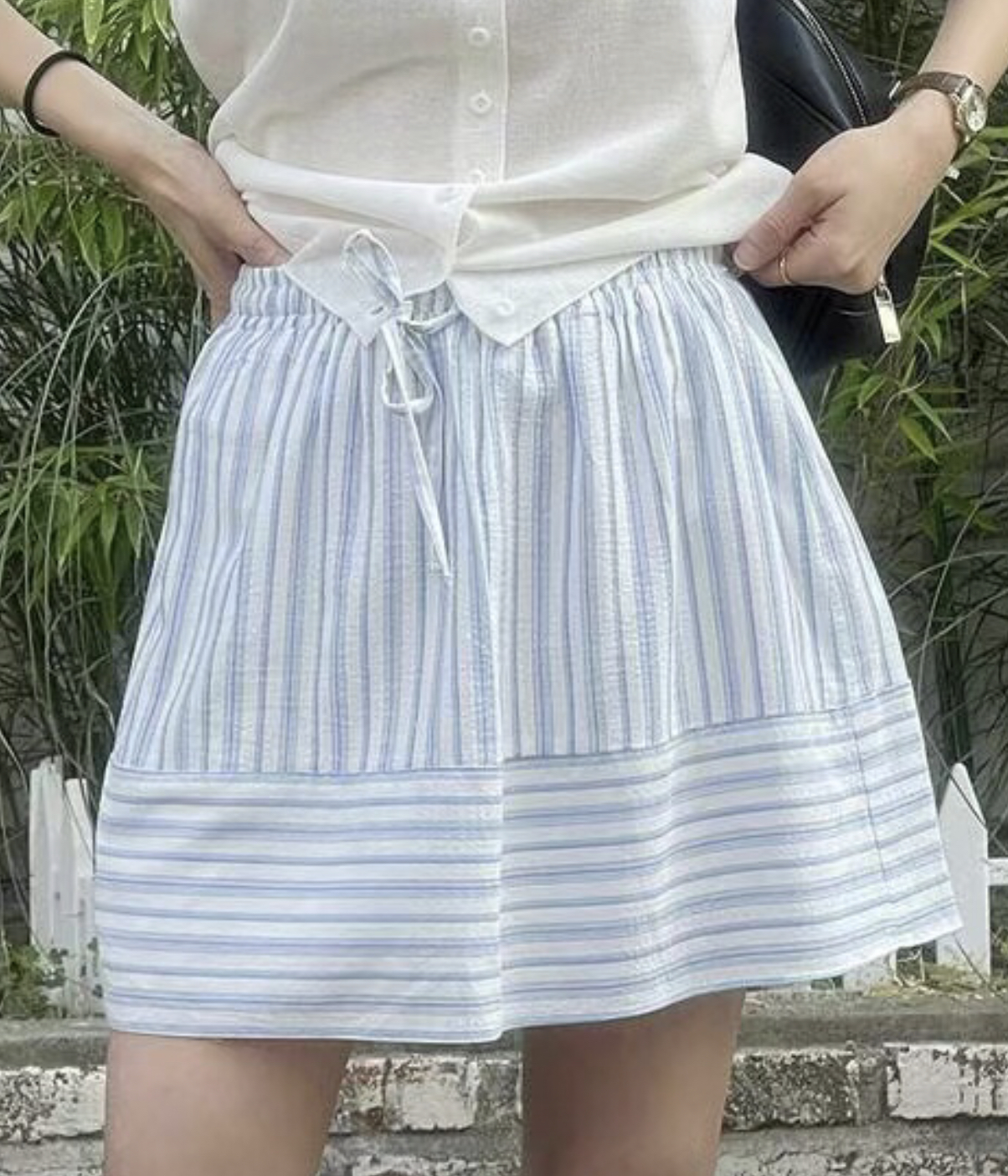 REFLEUR韓國直郵東大門代購女裝新款時尚24春夏人氣真品短裙EVERY MOMENT短裙