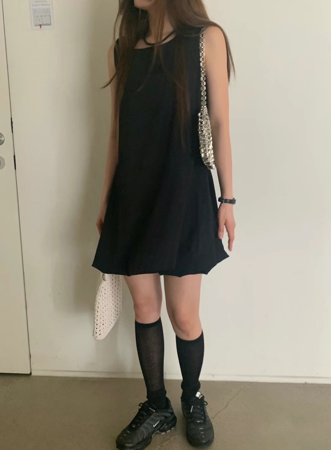 NEARAND韓國直郵東大門實拍女裝新品時尚休閑推薦真品連衣裙NEARAND連衣裙