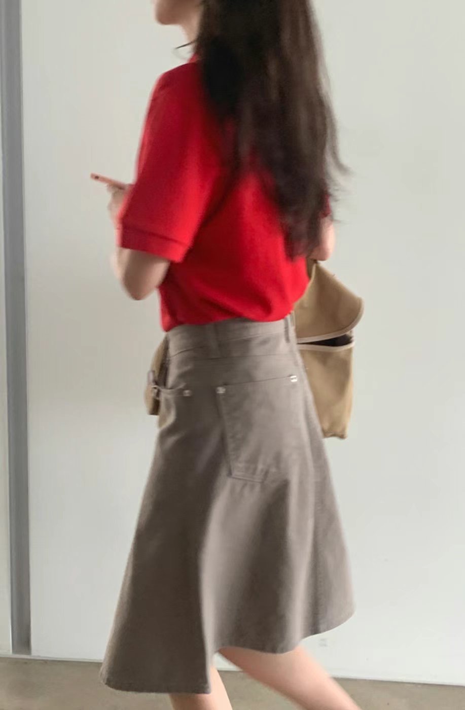 1OR2韓國直郵東大門代購女裝新品熱賣職業人氣半身裙中短裙OOTJ/1OR2半身裙/中短裙