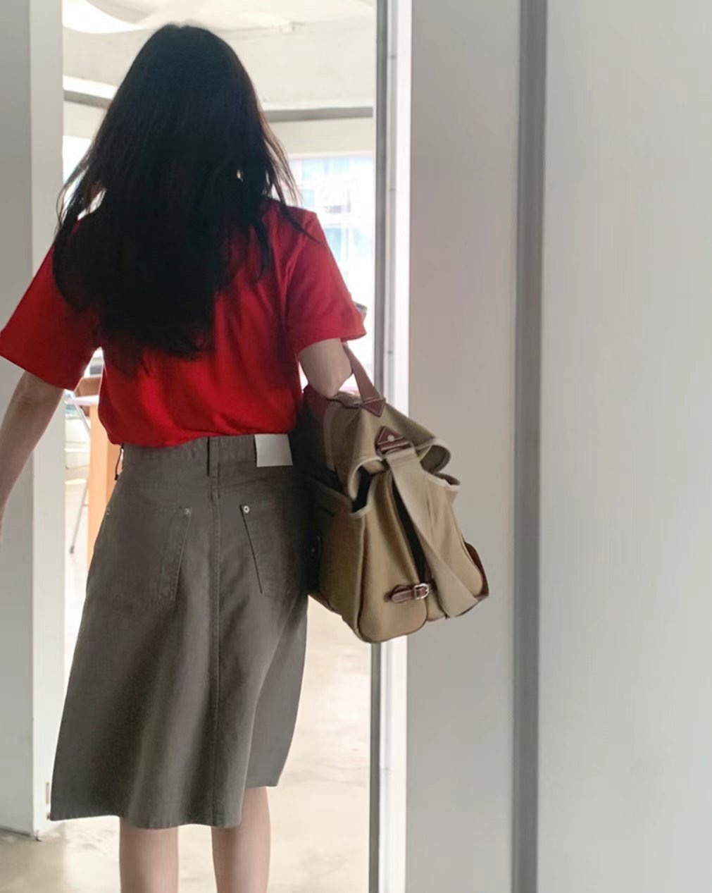 1OR2韓國直郵東大門代購女裝新品熱賣職業人氣半身裙中短裙OOTJ/1OR2半身裙/中短裙