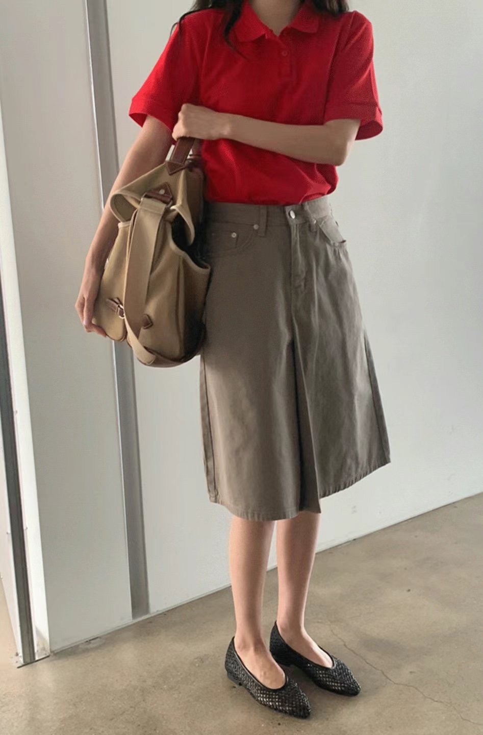 1OR2韓國直郵東大門代購女裝新品熱賣職業人氣半身裙中短裙OOTJ/1OR2半身裙/中短裙