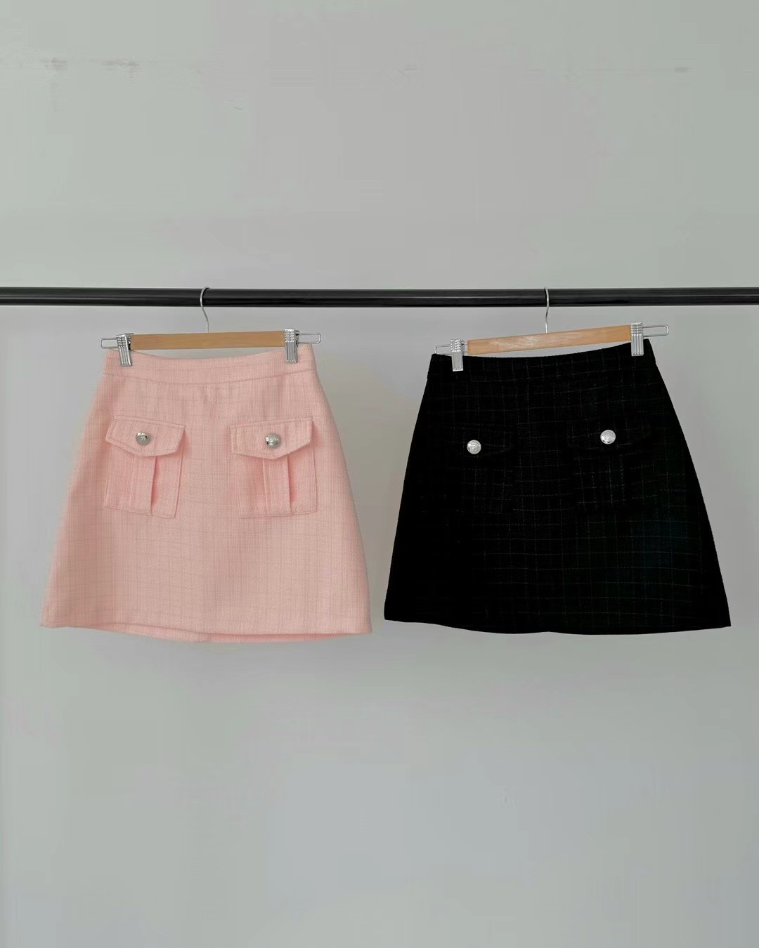 STAY.B韓國直郵東大門代購女裝新品職業人氣真品休閑推薦短裙CLEVERGARDEN短裙