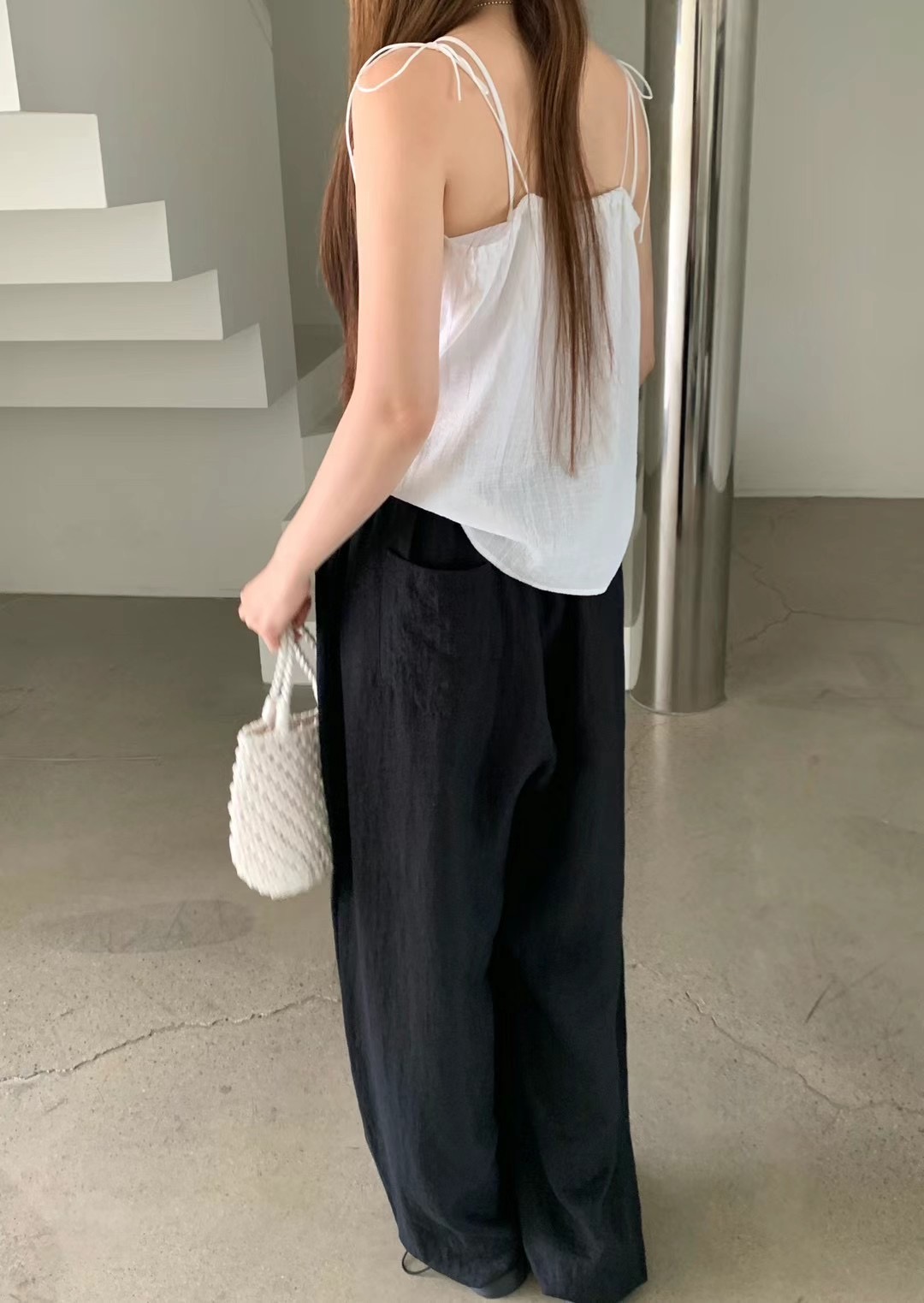 NEARAND韓國直郵女裝新款24春夏職業休閑人氣真品吊帶背心NEARAND吊帶/背心