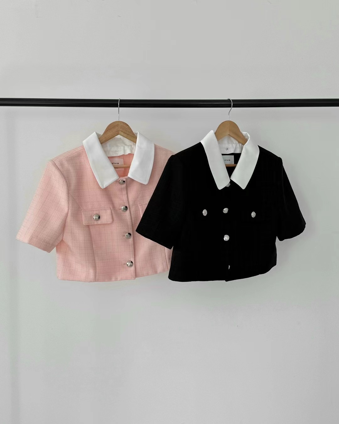 STAY.B直郵韓國代購女裝新品時尚熱賣人氣休閑職業24春夏夾克CLEVERGARDEN夾克
