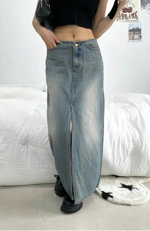 1OR2韓國直郵東大門代購女裝新款熱賣職業推薦人氣真品長裙OOTJ/1OR2長裙