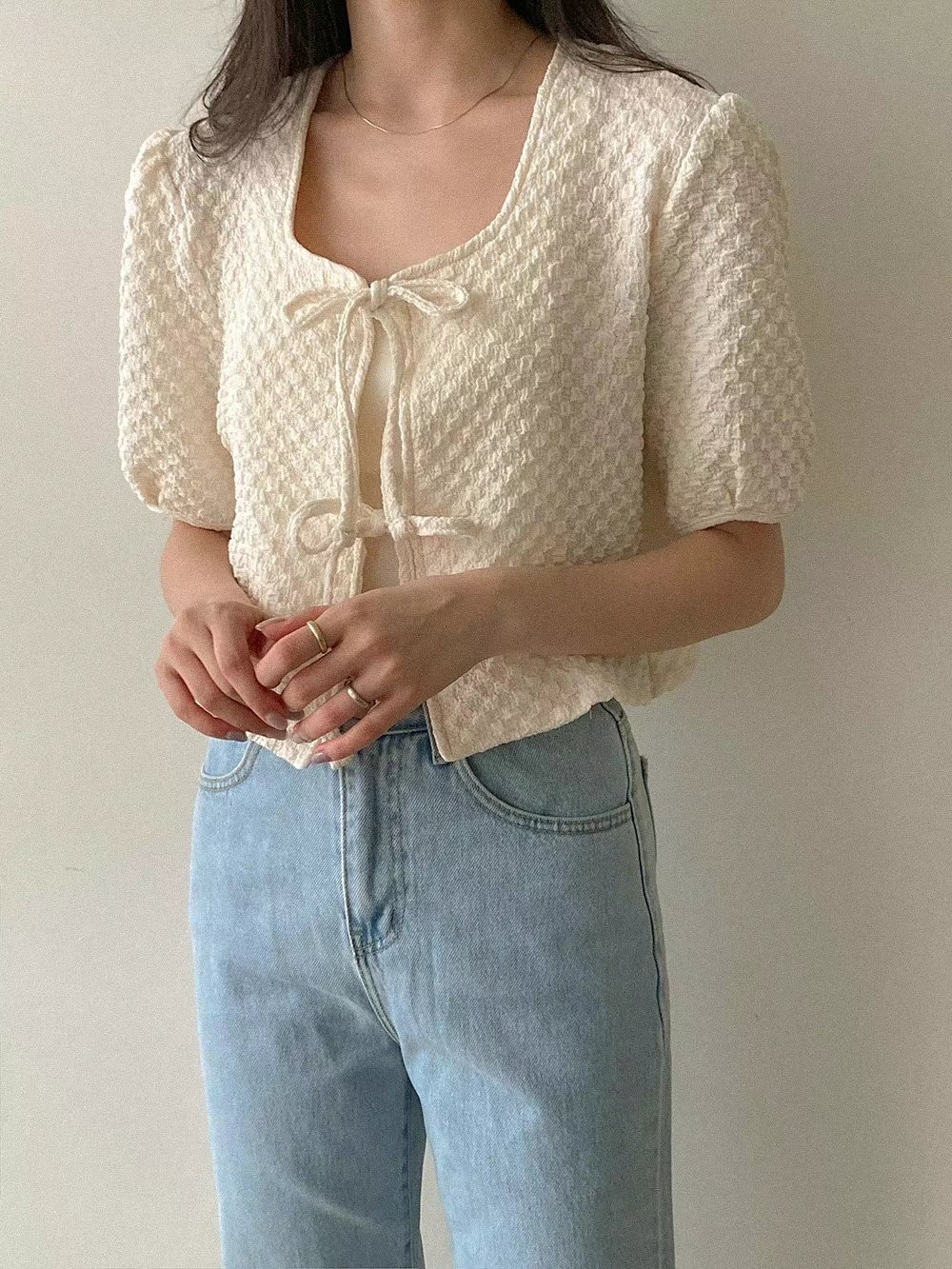 SNAP直郵韓國代購女裝新品熱賣真品24秋夏推薦休閑針織衫SNAP針織衫圖色2