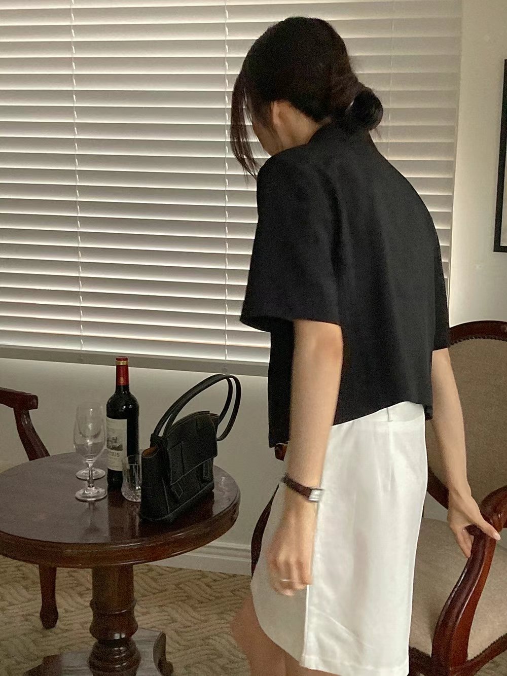 SNAP直郵韓國代購女裝新品職業熱賣休閑24秋夏推薦真品夾克SNAP夾克