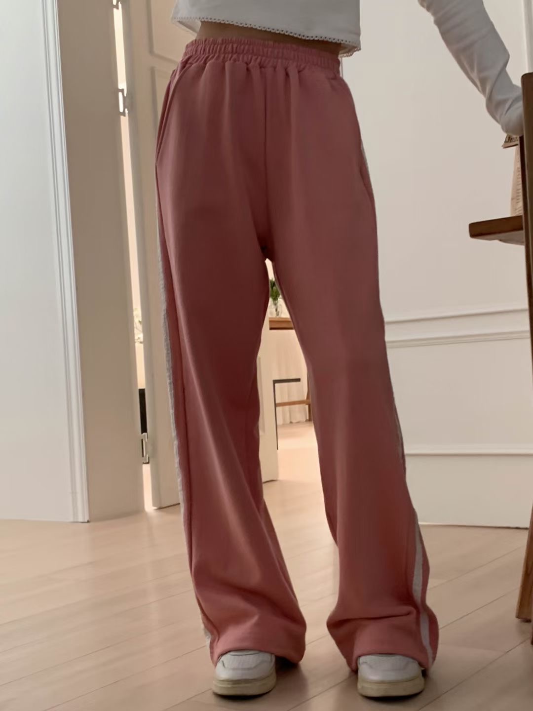 OUNCE-OT韓國直郵東大門實拍女裝新品推薦人氣時尚休閑休閑褲KITSCH休閑褲圖色1