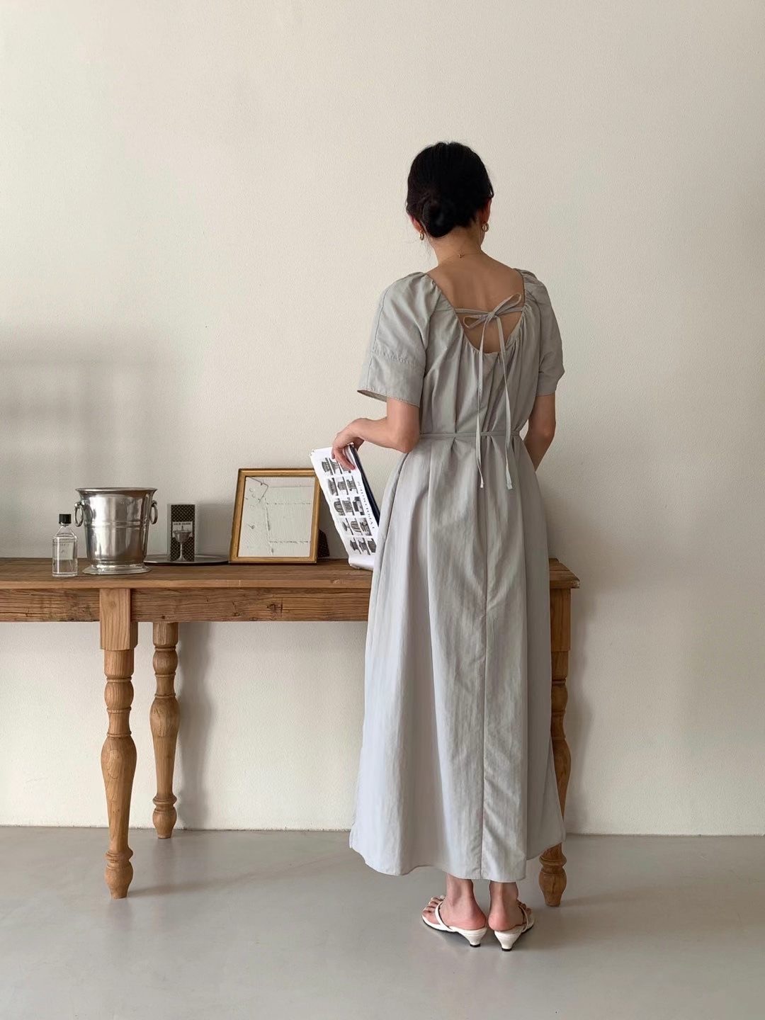 THE LIB韓國直郵東大門實拍女士新品推薦時尚真品休閑連衣裙THE LIB連衣裙