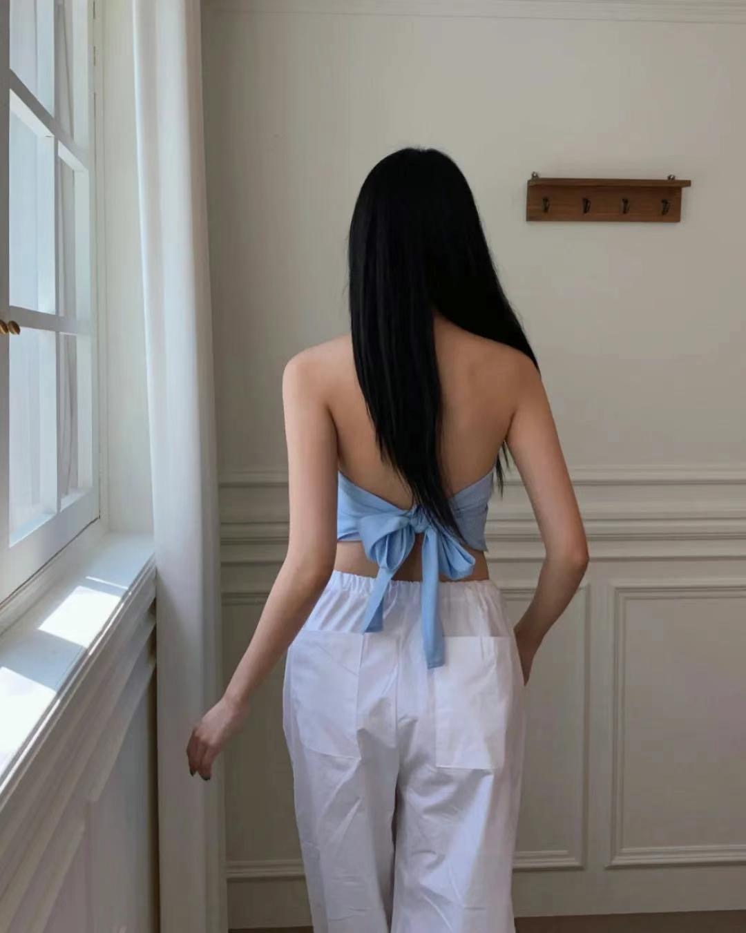 RAWROW韓國直郵女裝新品真品推薦休閑人氣職業時尚吊帶背心RAWROW吊帶/背心