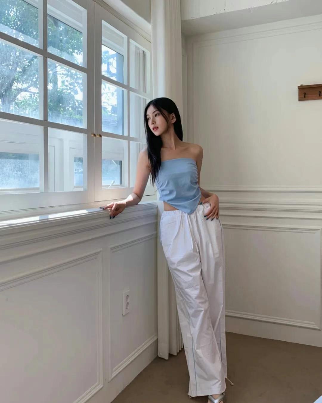 RAWROW韓國直郵女裝新品真品推薦休閑人氣職業時尚吊帶背心RAWROW吊帶/背心