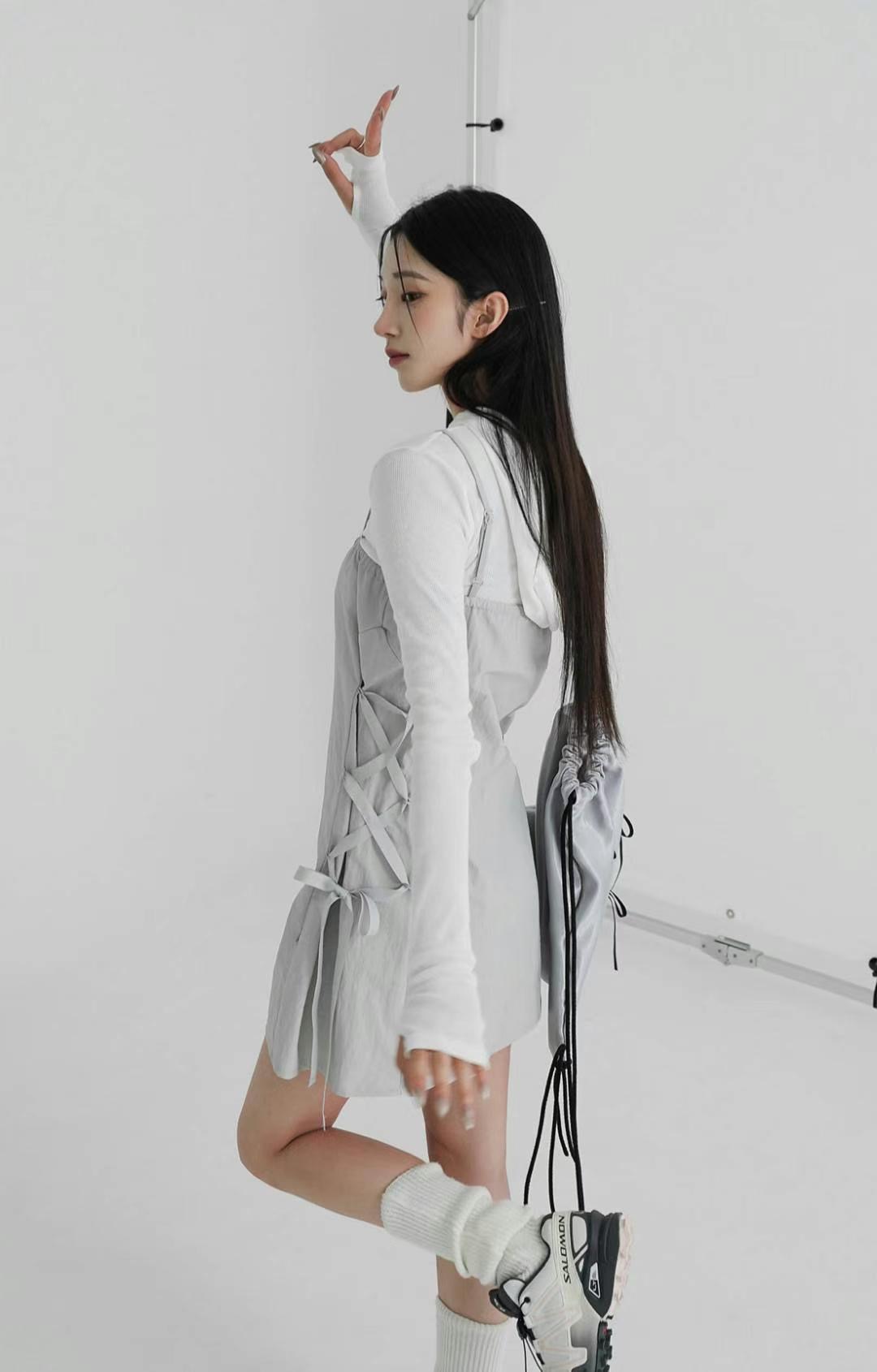 RAWROW韓國直郵東大門代購女裝新品人氣休閑真品24秋夏連衣裙RAWROW連衣裙